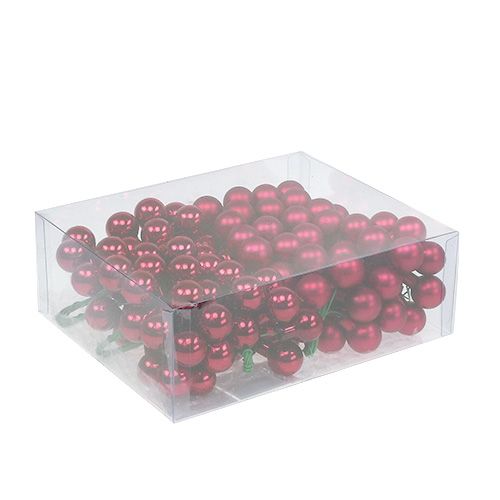 Product Mirror berries red mix Ø25mm 140 pcs
