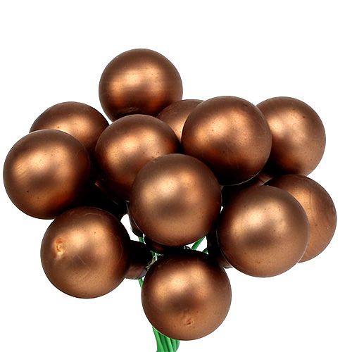 Product Mirror berries Ø1.5cm brown-gold 140p