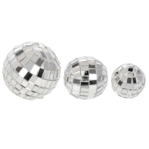 Silver Glass Mirror Balls for