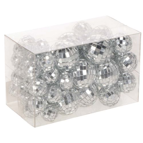Silver Glass Mirror Balls for