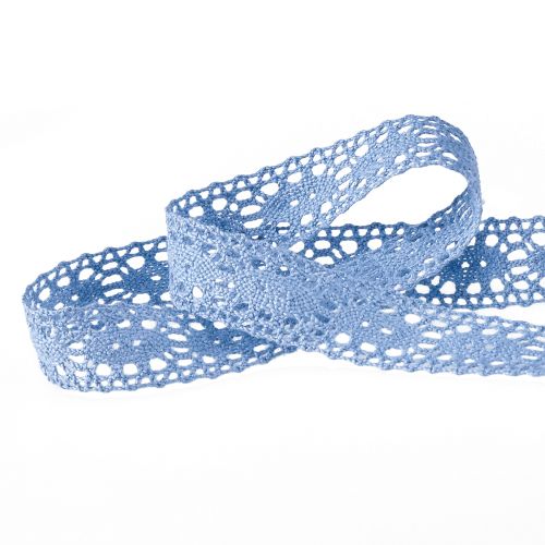 Product Lace ribbon jeans blue decorative ribbon jewelry ribbon W13mm L20m