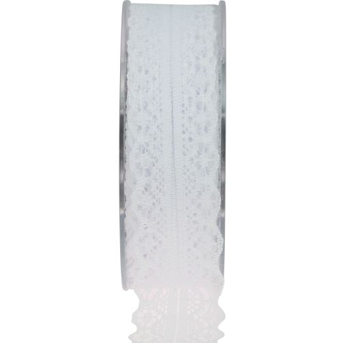 Product Lace ribbon gift ribbon white decorative ribbon lace 28mm 20m