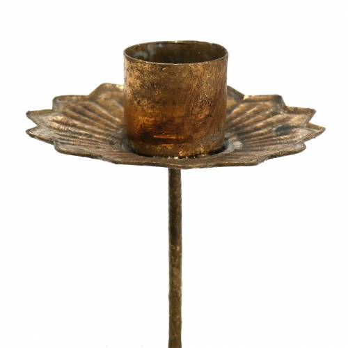 Floristik24 Candle holder Advent wreath for sticking stick candle holder Ø7cm 4pcs