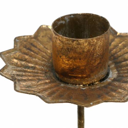 Floristik24 Candle holder Advent wreath for sticking stick candle holder Ø7cm 4pcs