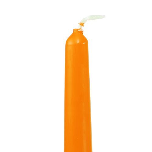 Product Taper candles 250/23 Orange 12pcs