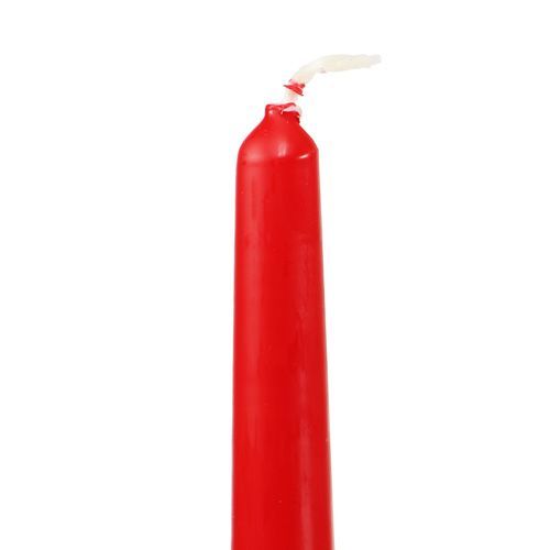 Product Tapered candles 250/23 ruby (12 pcs.)