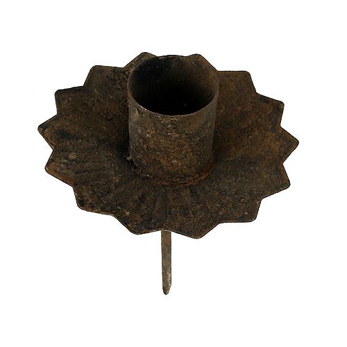 Floristik24 Taper candle holder to insert Ø7cm grate