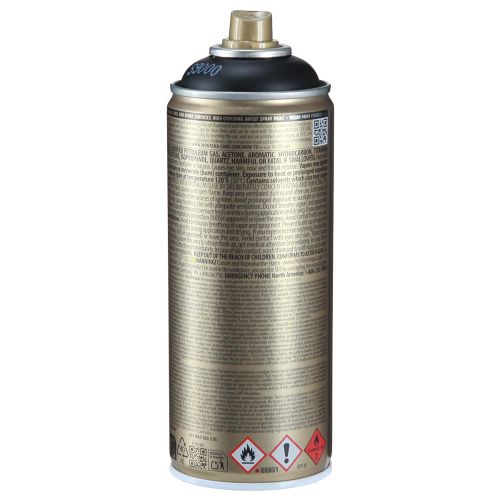 Product Spray paint black Montana Gold spray paint acrylic 400ml