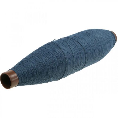 Floristik24 Yarn on a spool, twine, blue, Ø2mm