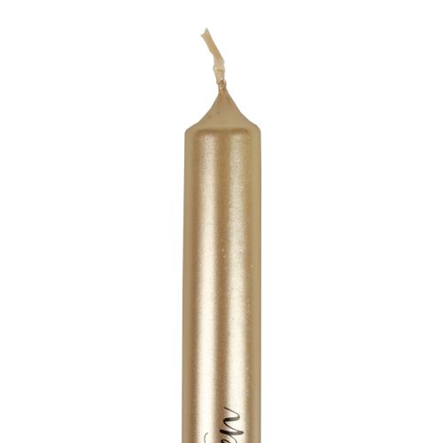 Christmas candles stick candles Christmas cream 25cm 4 pieces
