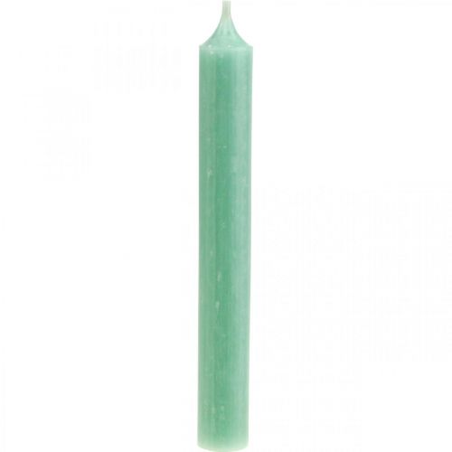 Product Taper candles green candles jade candle decoration Ø21mm 170mm 6 pcs