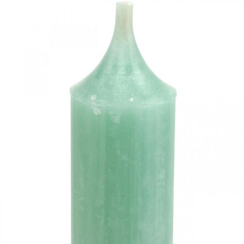 Product Stick candles Green candles Jade candle decoration Ø21/170mm 6pcs