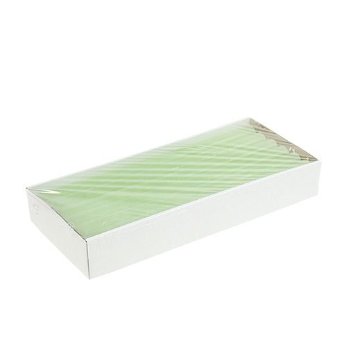 Product Taper candles coloured lime green 21×240mm 12 pcs