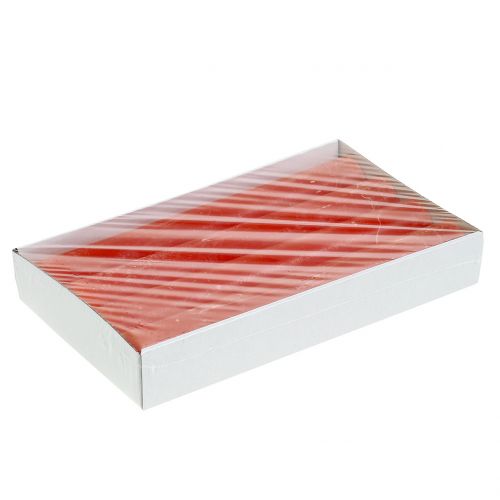 Product Taper Candles Solid Colored Orange 34mm x 240mm 4 Pcs