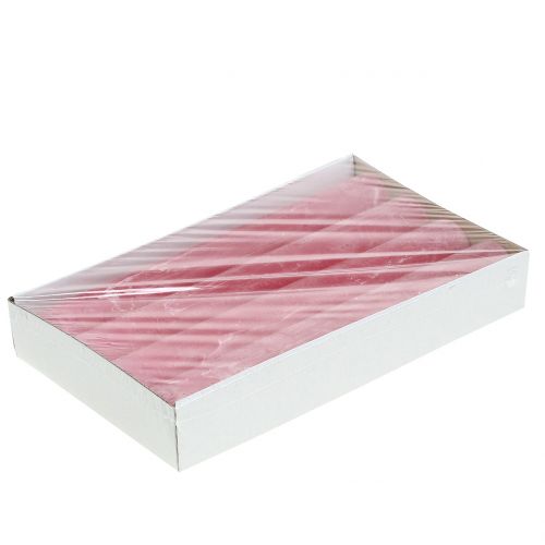 Product Taper Candles Solid Colored Pink 34mm x 240mm 4 Pcs