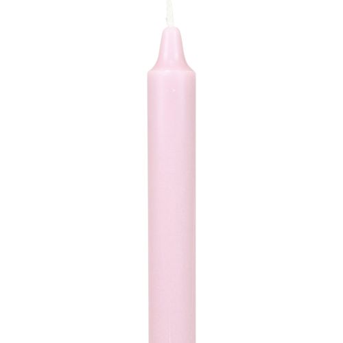 Product PURE Taper Candles Antique Pink Wenzel Candles Pink 250/23mm 4pcs