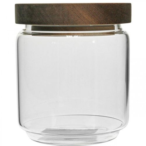 Product Candle holder glass Rod candle holder decoration glass H11cm Ø9cm