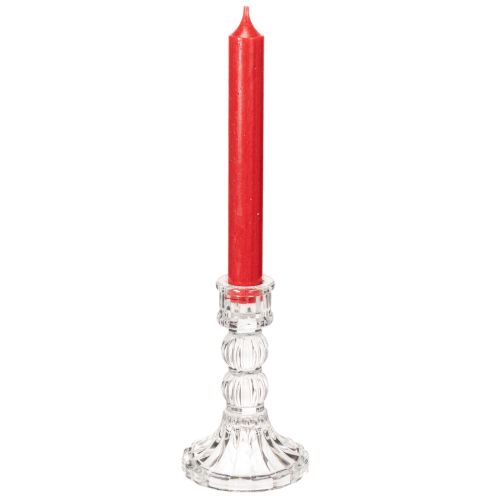 ProductName  
Transparent Glass Candle Holder 12cm Set of 2 for Table Decoration  

ProductDescription  
<h2>Transparent Glass Candle Holders for Stylish Home Decoration</h2>  

<p>Enhance your home with this set of two transparent glass candle holders, p | Floristik24.co.uk