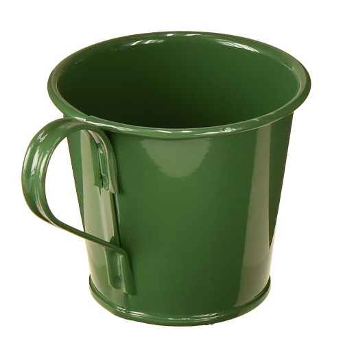 Product Taper candle holder cup candle holder dark green H6cm 6pcs
