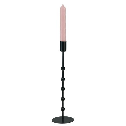 Product Stick candle holder metal candlestick black H30cm