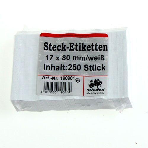 Product Stick-on labels 17mm x 80mm 250 pcs
