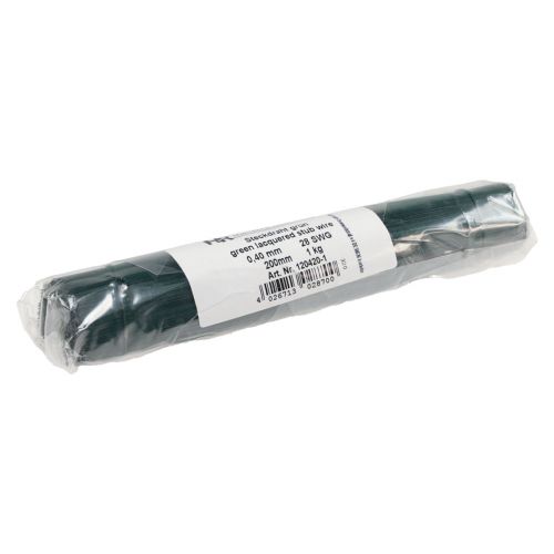 Product Plug-in wire green florist wire wire Ø0.4mm 200mm 1kg