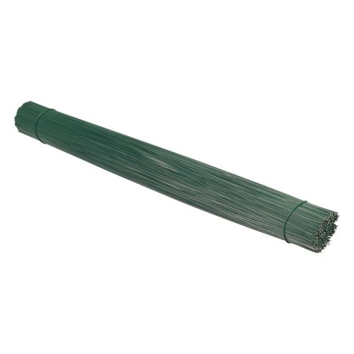 Gerbera wire plug-in wire floristry green 0.6/300mm 1kg