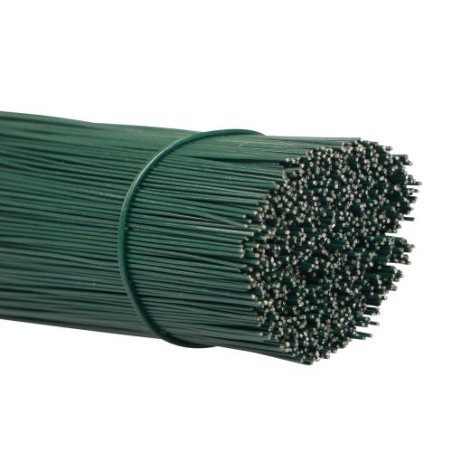 Product Gerbera wire plug-in wire floristry green 0.6/300mm 1kg