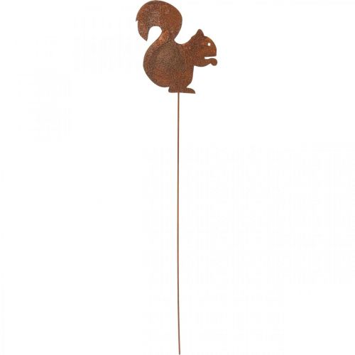 Floristik24 Garden plug squirrel patina decorative plug 20cm
