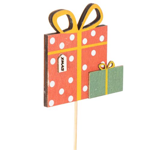 Wooden Gift Box Plant Sticks Set – 31cm, Multicolored, 12 pcs | Floristik24.co.uk