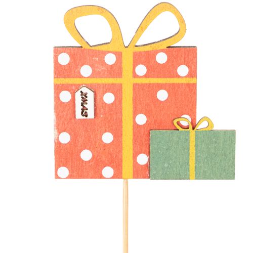Wooden Gift Box Plant Sticks Set – 31cm, Multicolored, 12 pcs | Floristik24.co.uk