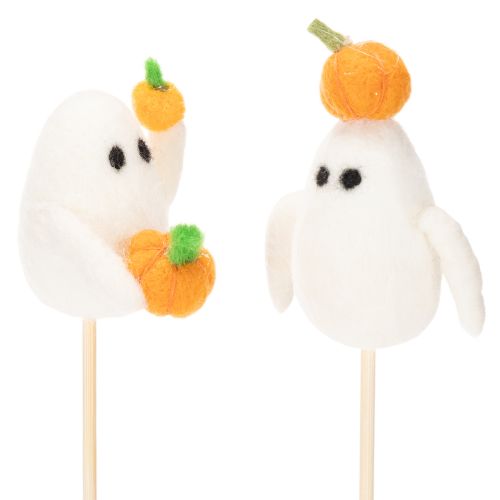 Ghost Figures on Wooden Sticks