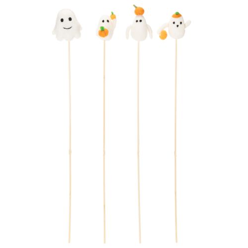 Ghost Figures on Wooden Sticks