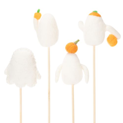 Ghost Figures on Wooden Sticks