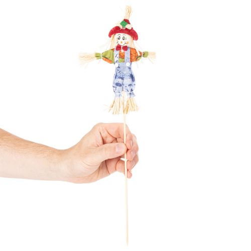 Scarecrow Flower Picks for Autumn Decorations 37cm - Set of 6 | Floristik24.co.uk