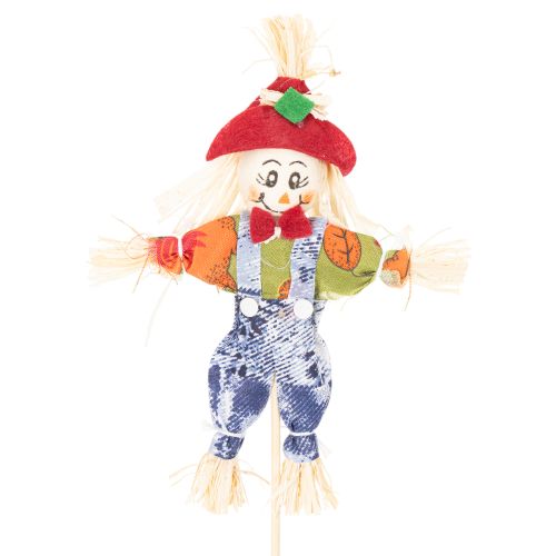 Scarecrow Flower Picks for Autumn Decorations 37cm - Set of 6 | Floristik24.co.uk