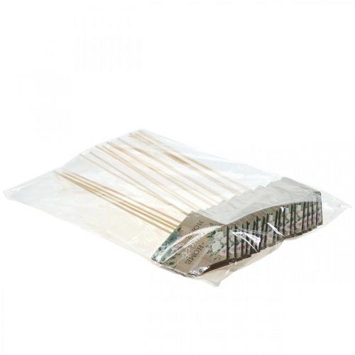 Floristik24 Flower sticks wood Home Sweet Home decoration 6.5 x 7.5 cm 18 pieces