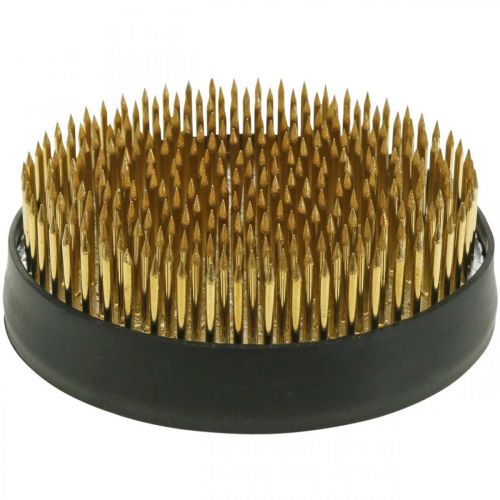 Floristik24 Round Kenzan Brass Flower Pin 70mm
