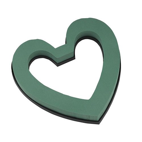 Product Floral foam heart open 22cm 4 pcs