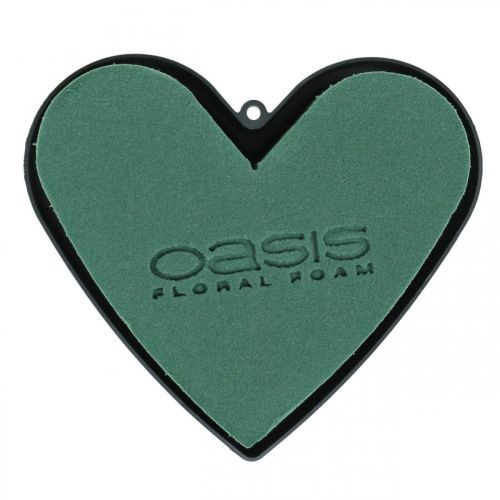 Floristik24 Plug-in mass heart with bottom 13cm 6pcs