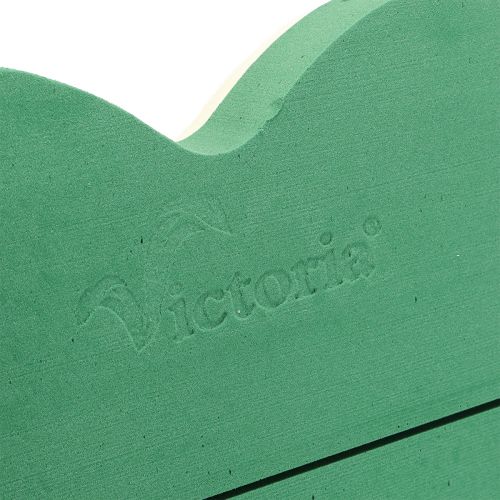 Product Floral foam heart large wet floral foam green 48cm 2 pcs