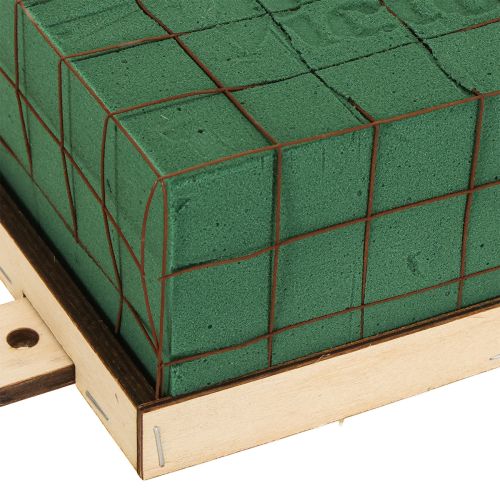 Product Floral foam brick Florette Eco wooden base 18×10cm