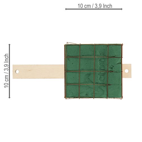 Product Floral foam brick Florette Eco with wood 10×10cm