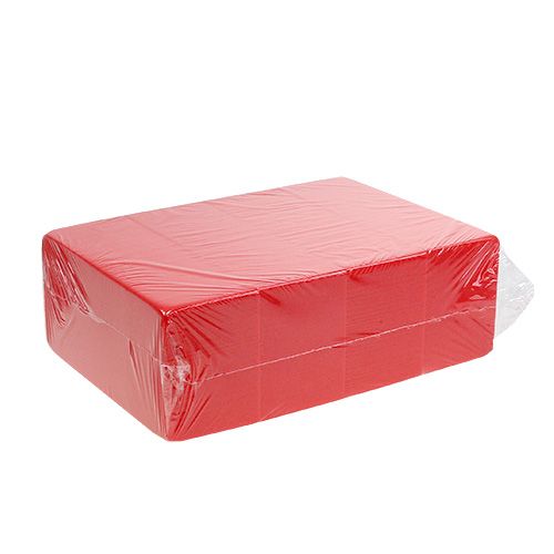 Product Floral foam bricks Rainbow Red 4pcs