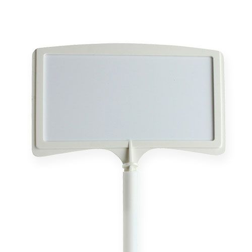 Plant label for changing 53cm, angled 10 pcs