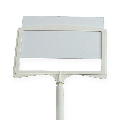 Floristik24 Plant label for changing 53cm, angled 10 pcs
