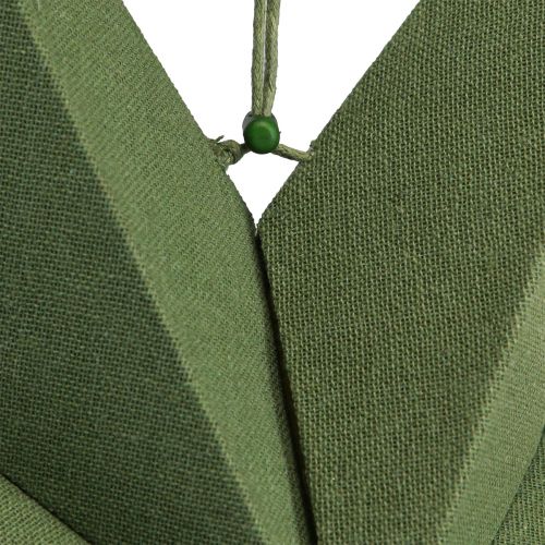 Product Star decoration Christmas star paper jute green 60x15cm