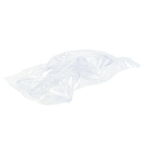 Product Star for hanging plastic clear Christmas tree decorations 12cm 6pcs