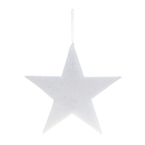 Floristik24 Star for hanging white 37cm L48cm 1 pc
