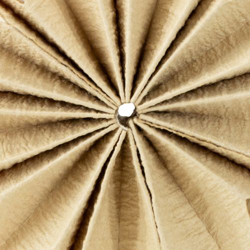 Product Paper stars, natural colors, Ø10cm, 6 pieces